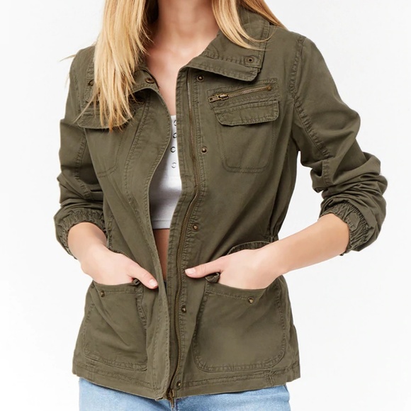 Forever 21 Jackets & Blazers - Military Style Jacket